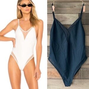 COPY - Moving Sale! Lovers + Friends Women's Your Eyes Swimsuit in Black - Larg…